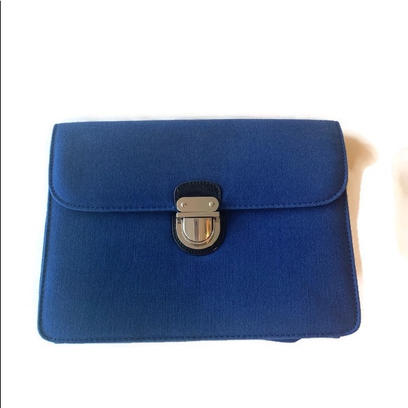 Express Royal Blue Clutch